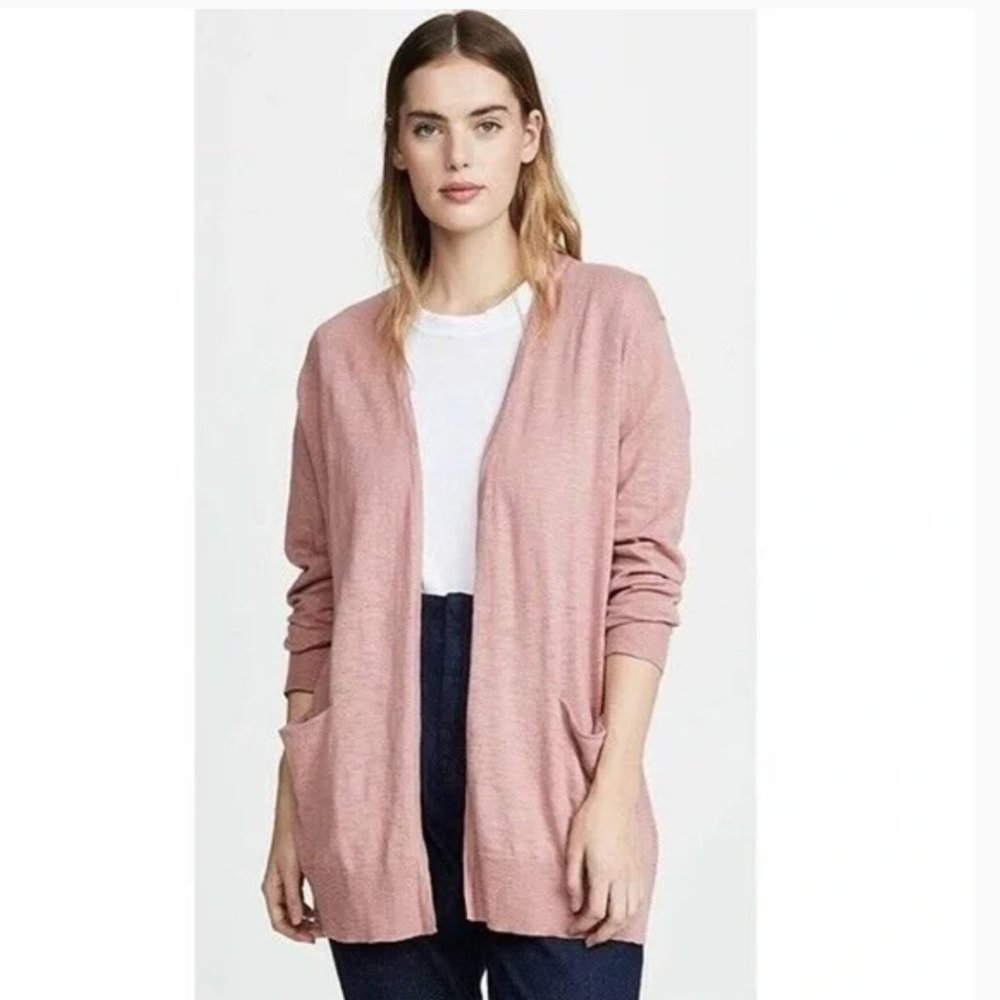 NWOT Madewell Summer Ryder Cardigan Sweater Color: Marled Rose
